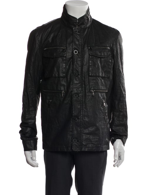 John Varvatos Linen Utility Jacket
