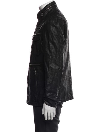 John Varvatos Linen Utility Jacket