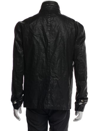 John Varvatos Linen Utility Jacket