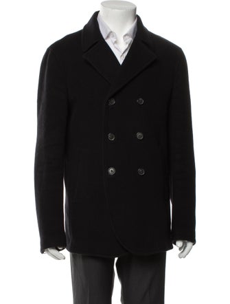 John Varvatos Virgin Wool Peacoat
