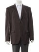 John Varvatos Wool Plaid Print Blazer