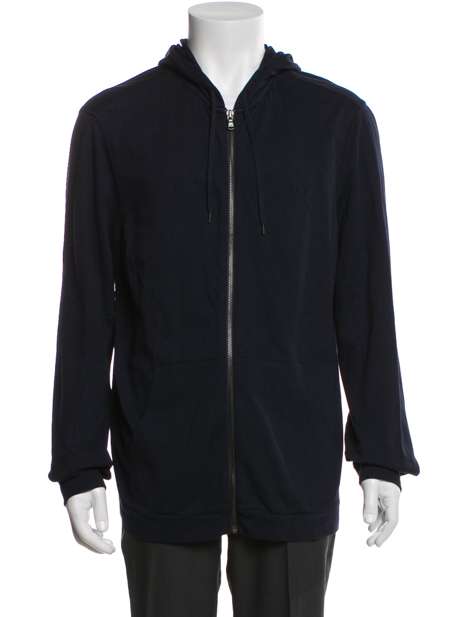 John Varvatos Crew Neck Long Sleeve Hoodie