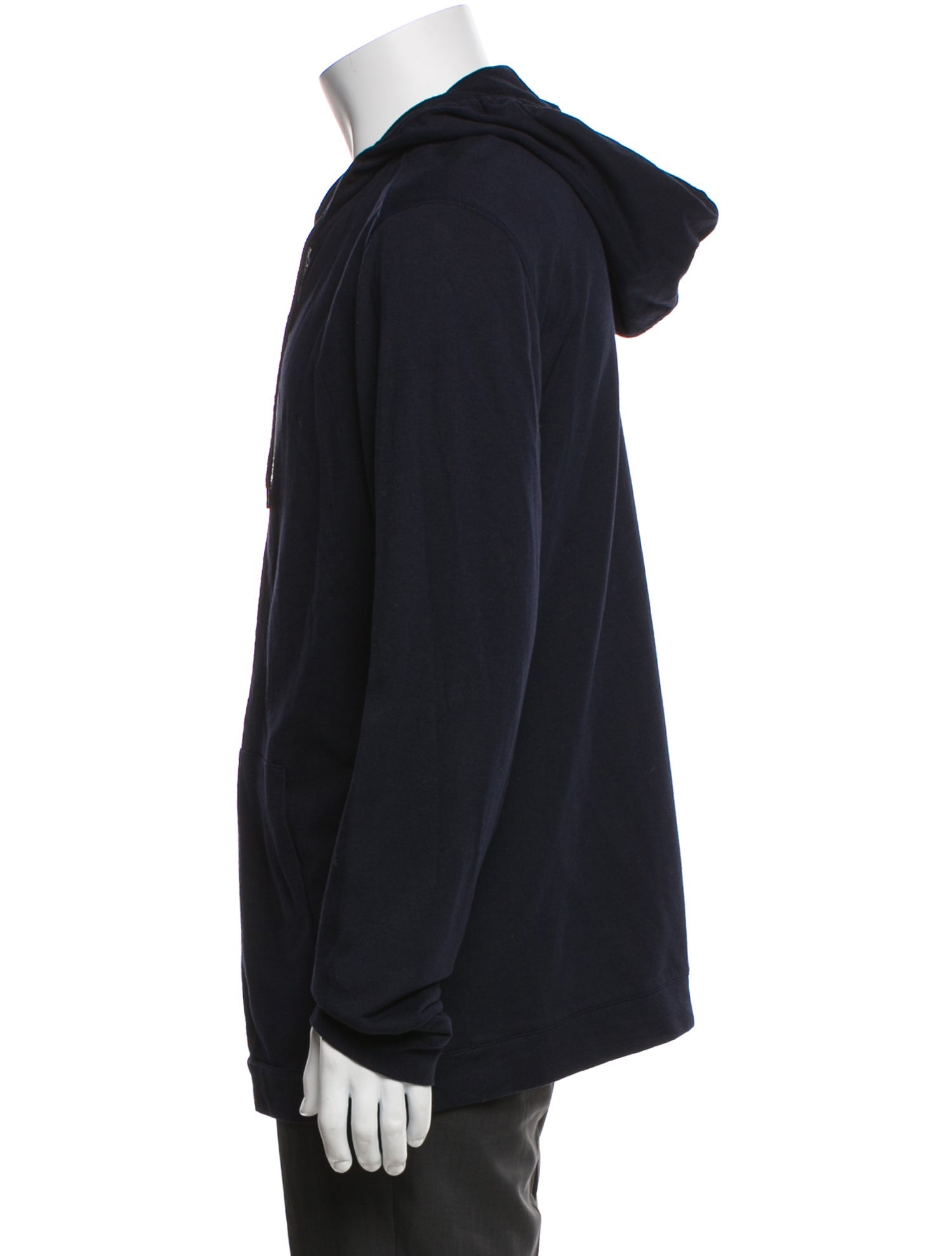 John Varvatos Crew Neck Long Sleeve Hoodie