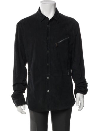 John Varvatos Goat Leather Jacket