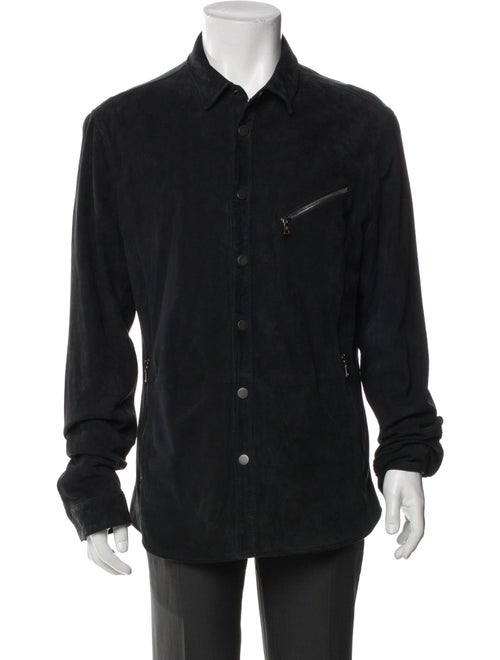 John Varvatos Goat Leather Jacket