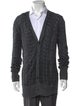 John Varvatos Linen Patterned Cardigan