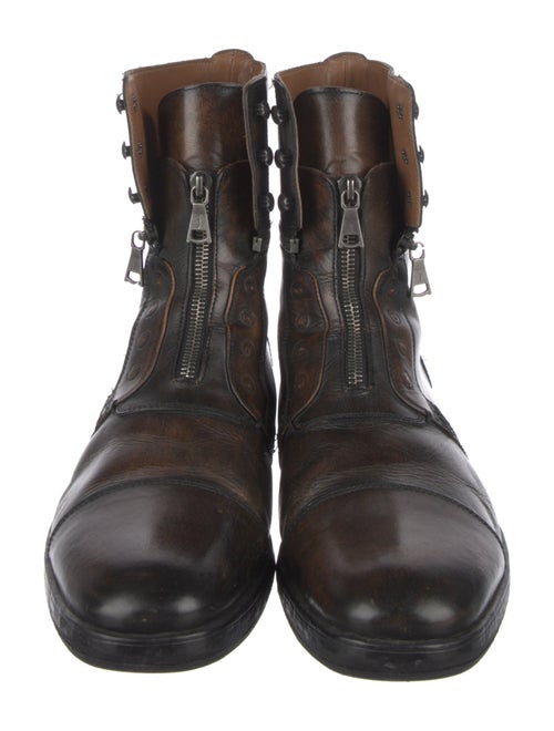 John Varvatos Leather Boots