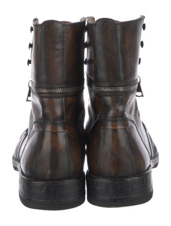 John Varvatos Leather Boots