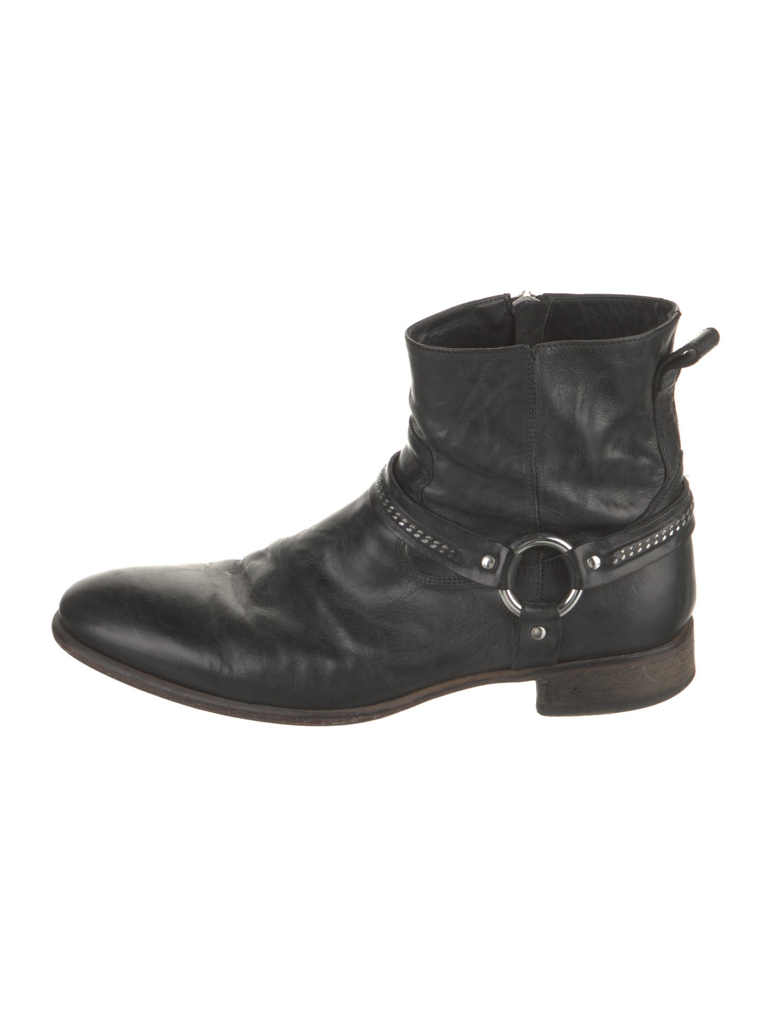 John Varvatos Leather Boots