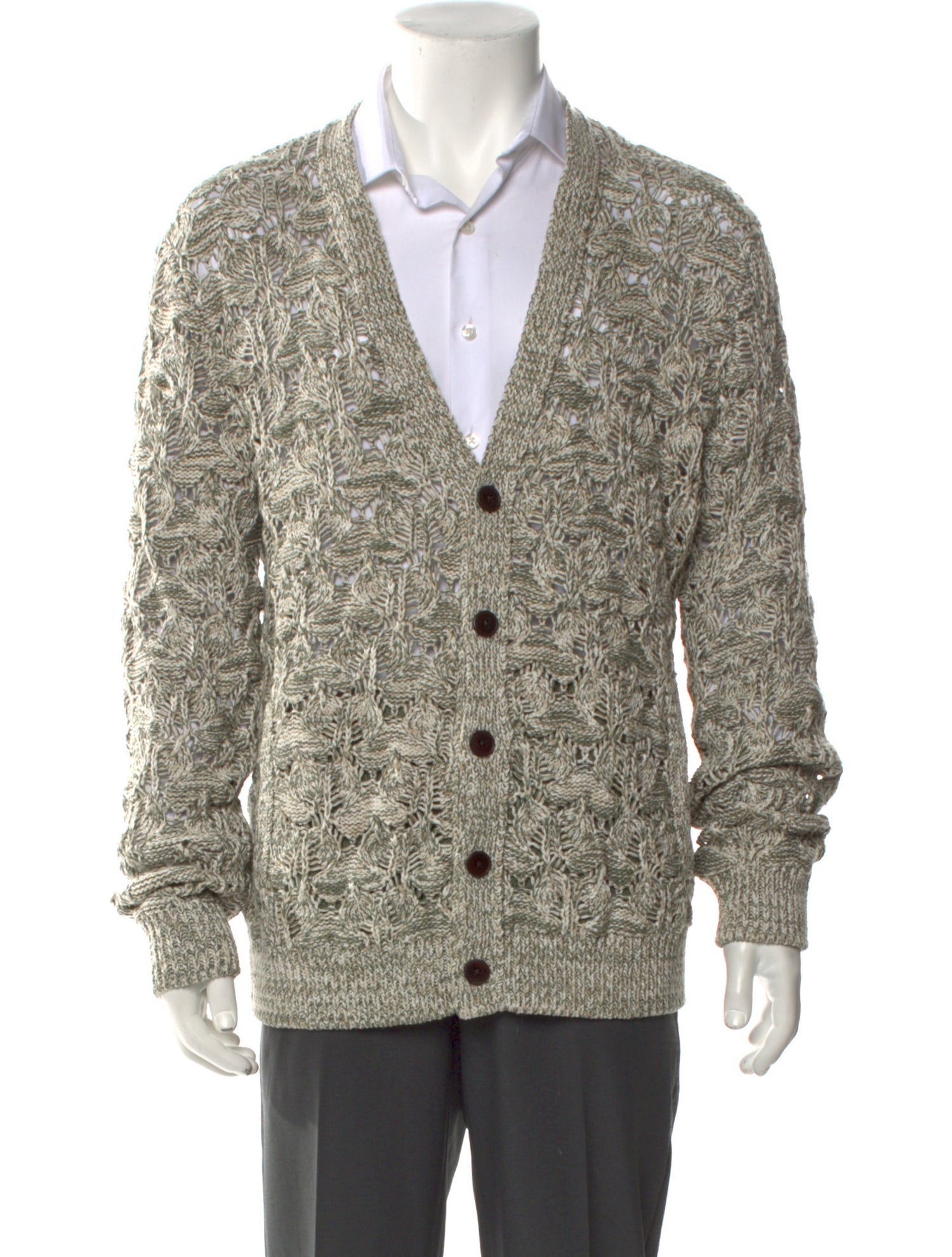 John Varvatos V-Neck Long Sleeve Cardigan w/ Tags