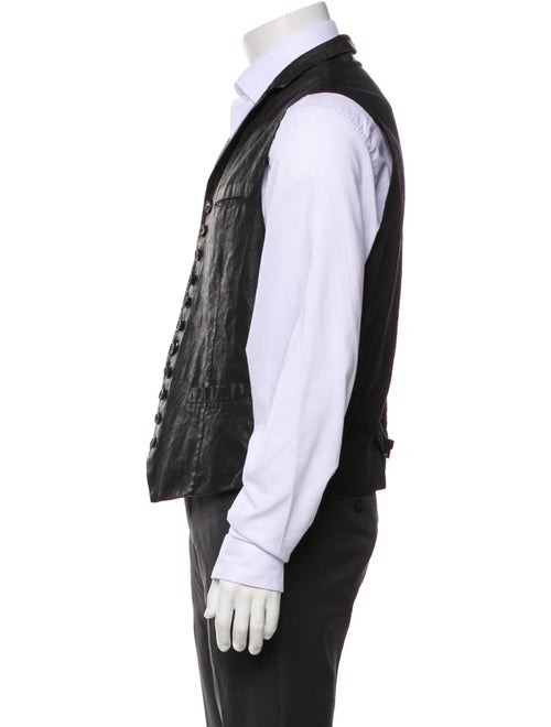 John Varvatos Linen Suit Vest