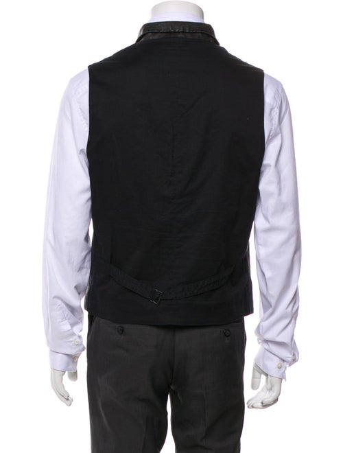 John Varvatos Linen Suit Vest