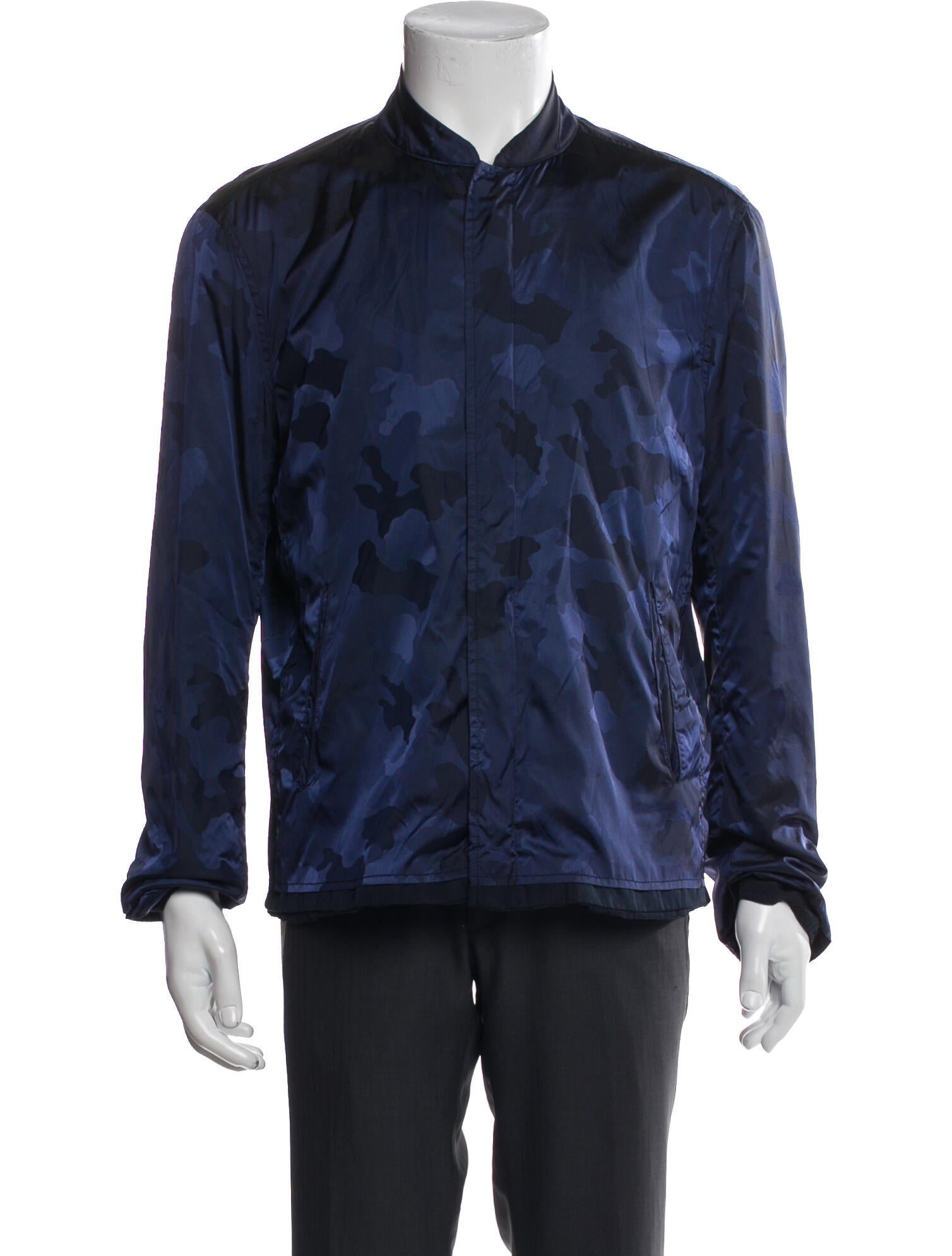 John Varvatos Printed Windbreaker
