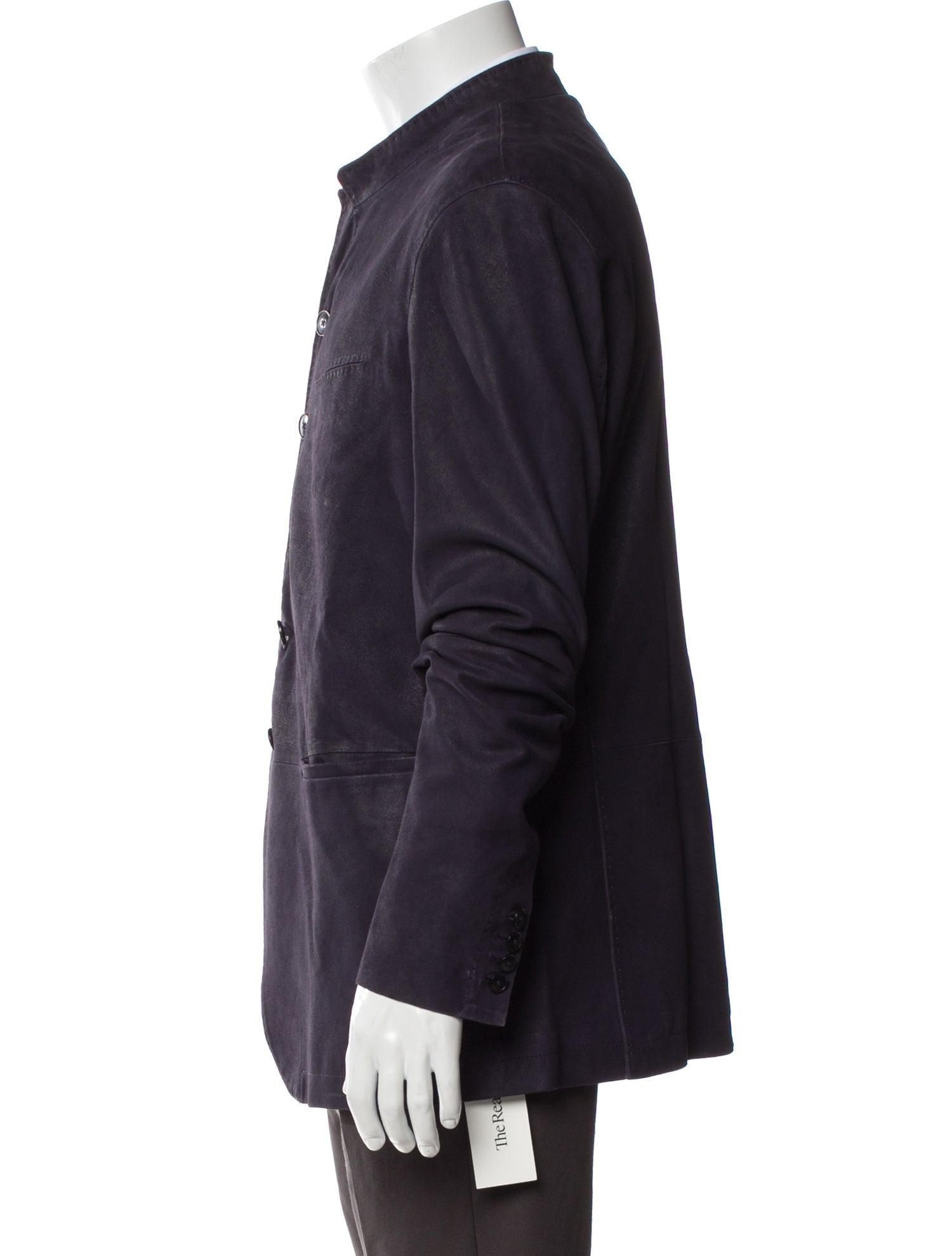 John Varvatos Calfskin Utility Jacket