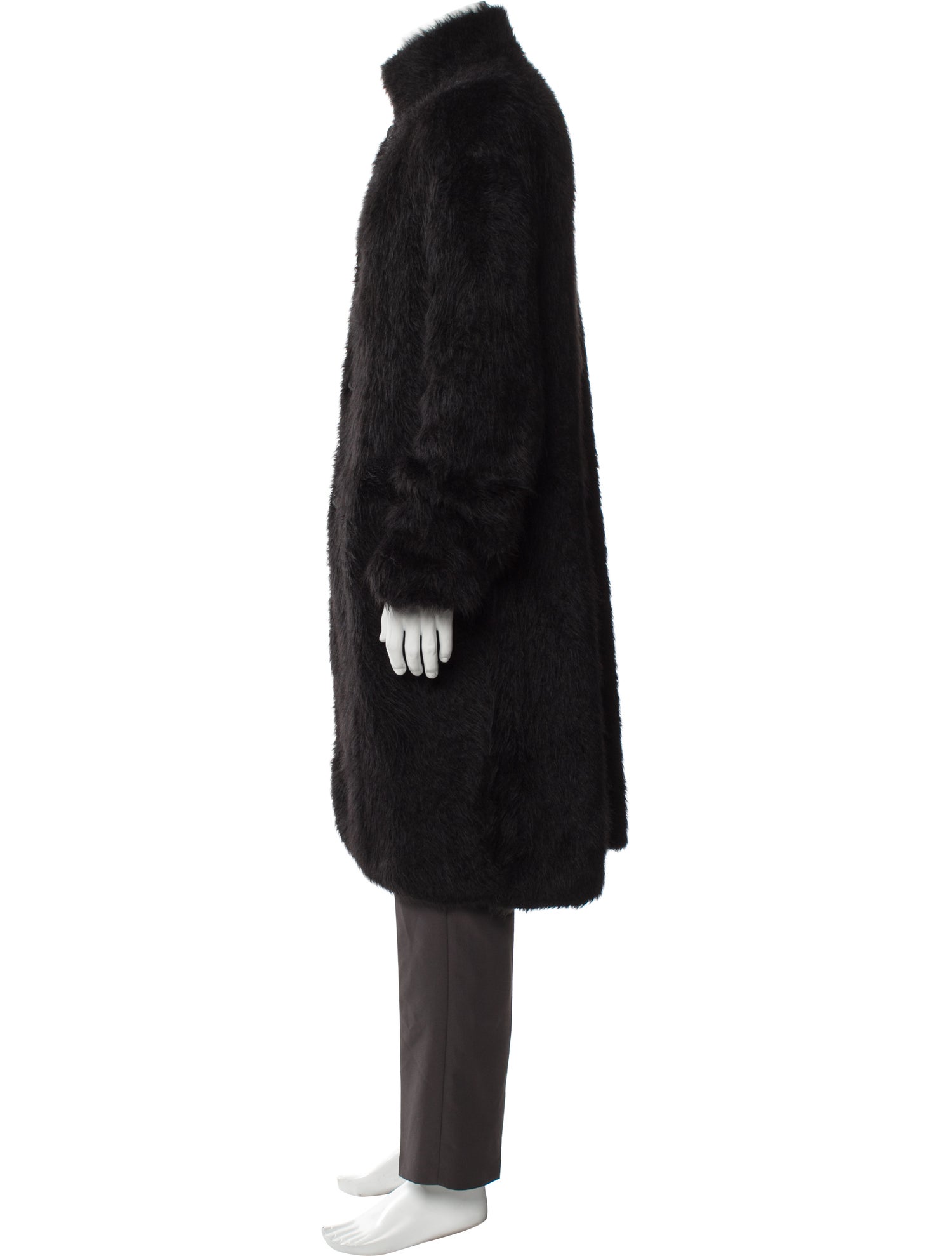 John Varvatos Alpaca Overcoat