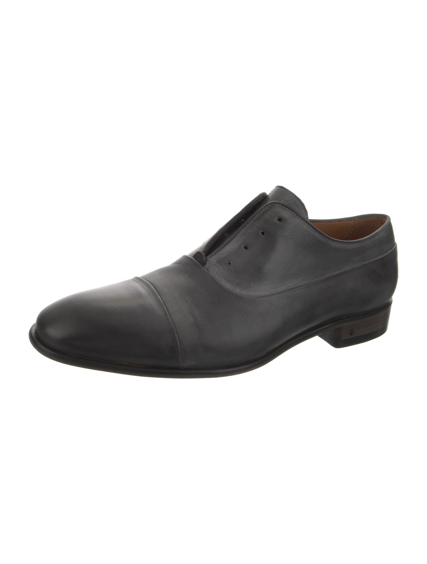 John Varvatos Leather Oxfords
