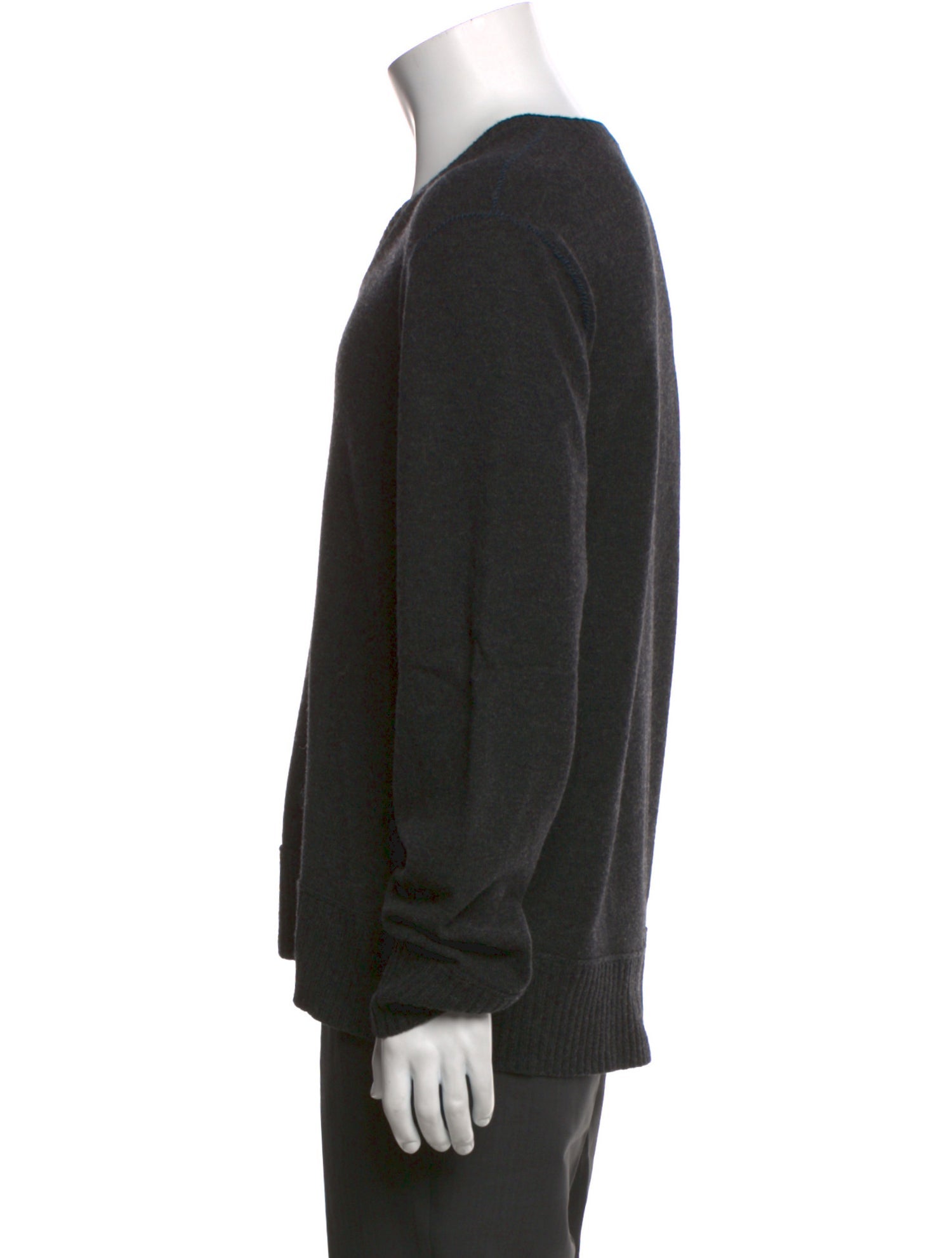 John Varvatos Merino Wool V-Neck Pullover