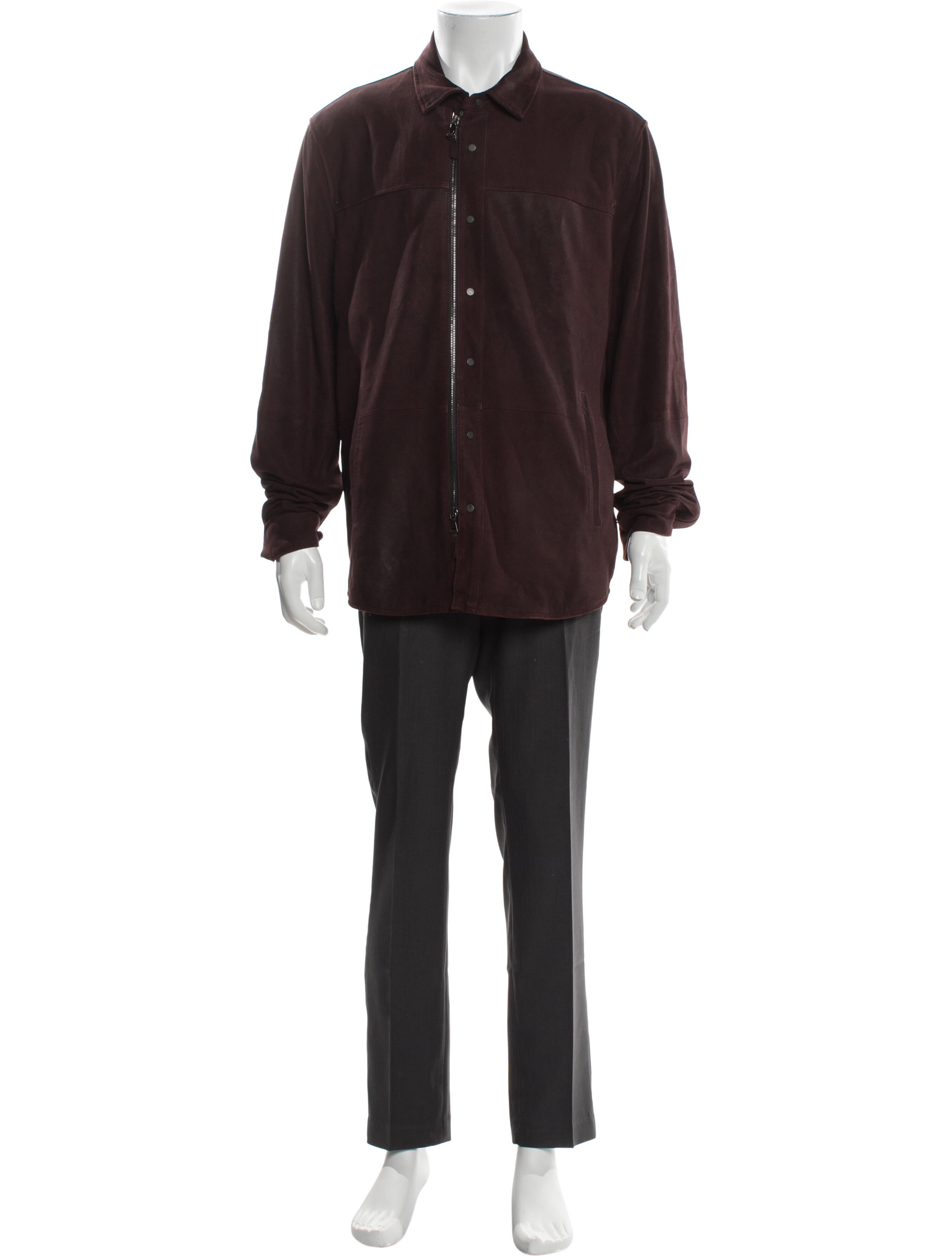 John Varvatos Goat Leather Jacket