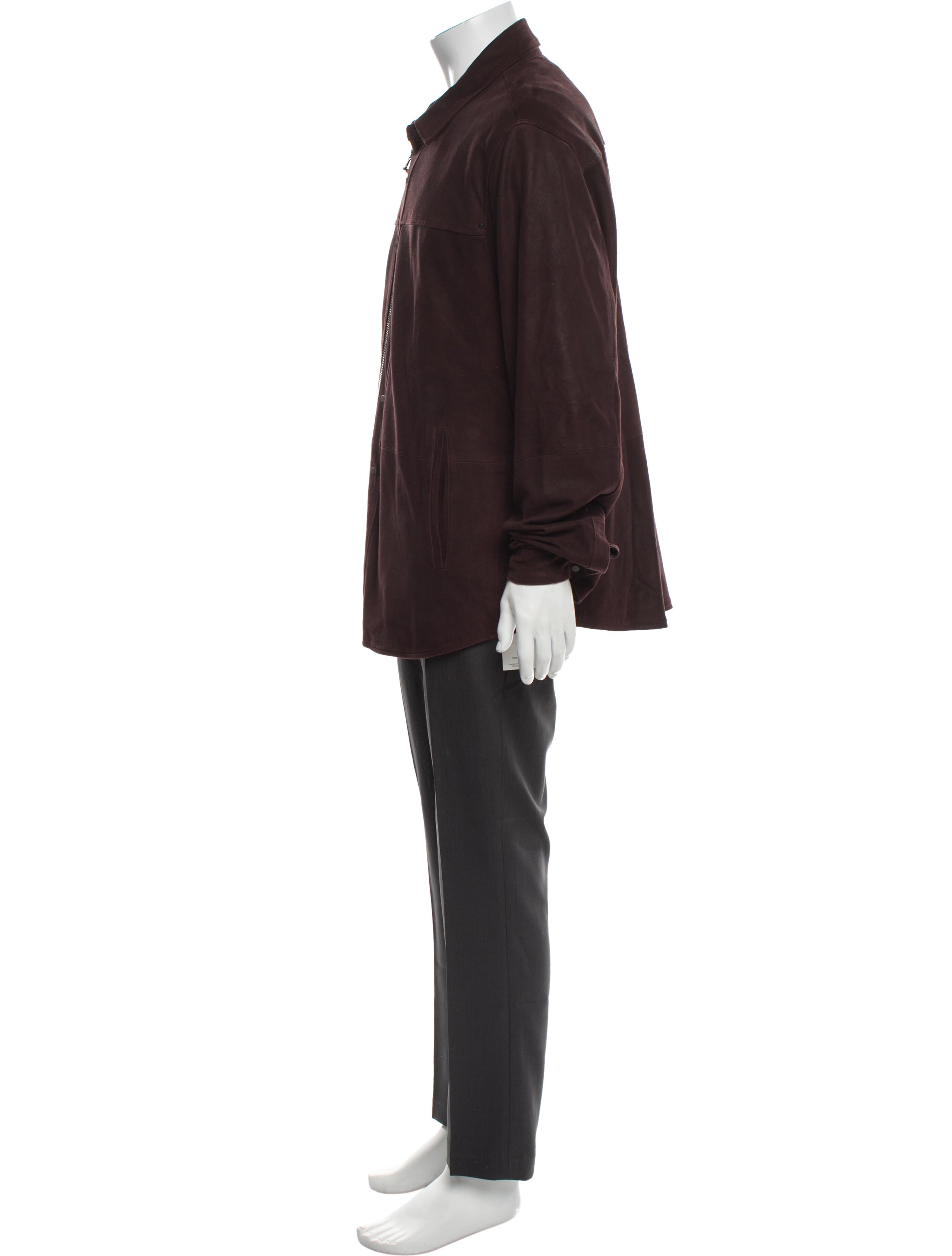 John Varvatos Goat Leather Jacket