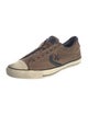 John Varvatos Leather Printed Sneakers