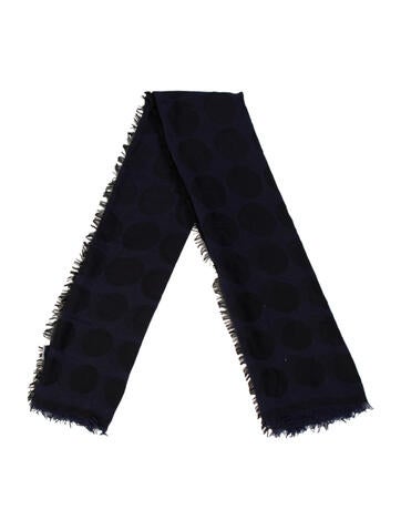 John Varvatos Scarves 'Pursuit of Happiness' Striped Harness Scarf