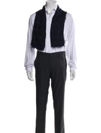 John Varvatos 'Pursuit of Happiness' Striped Harness Scarf