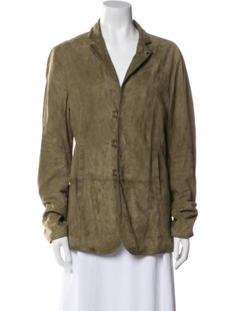 John Varvatos Suede Blazer