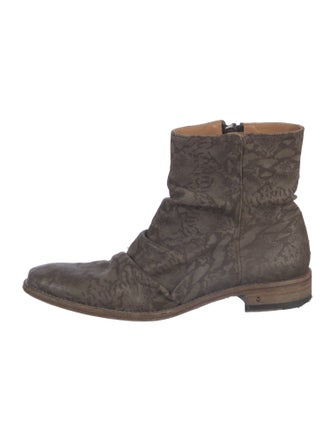 John Varvatos Leather Boots