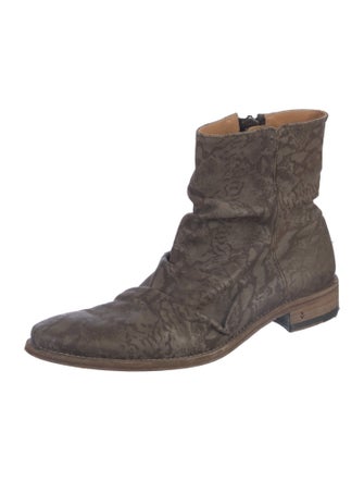 John Varvatos Leather Boots