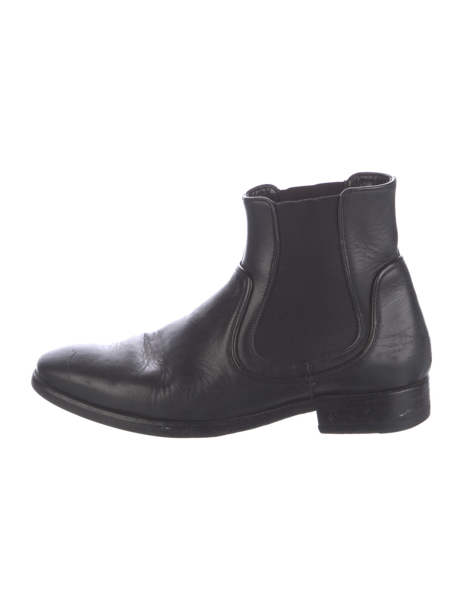 John Varvatos Leather Chelsea Boots