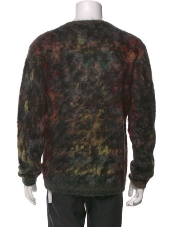John Varvatos Printed Crew Neck Pullover