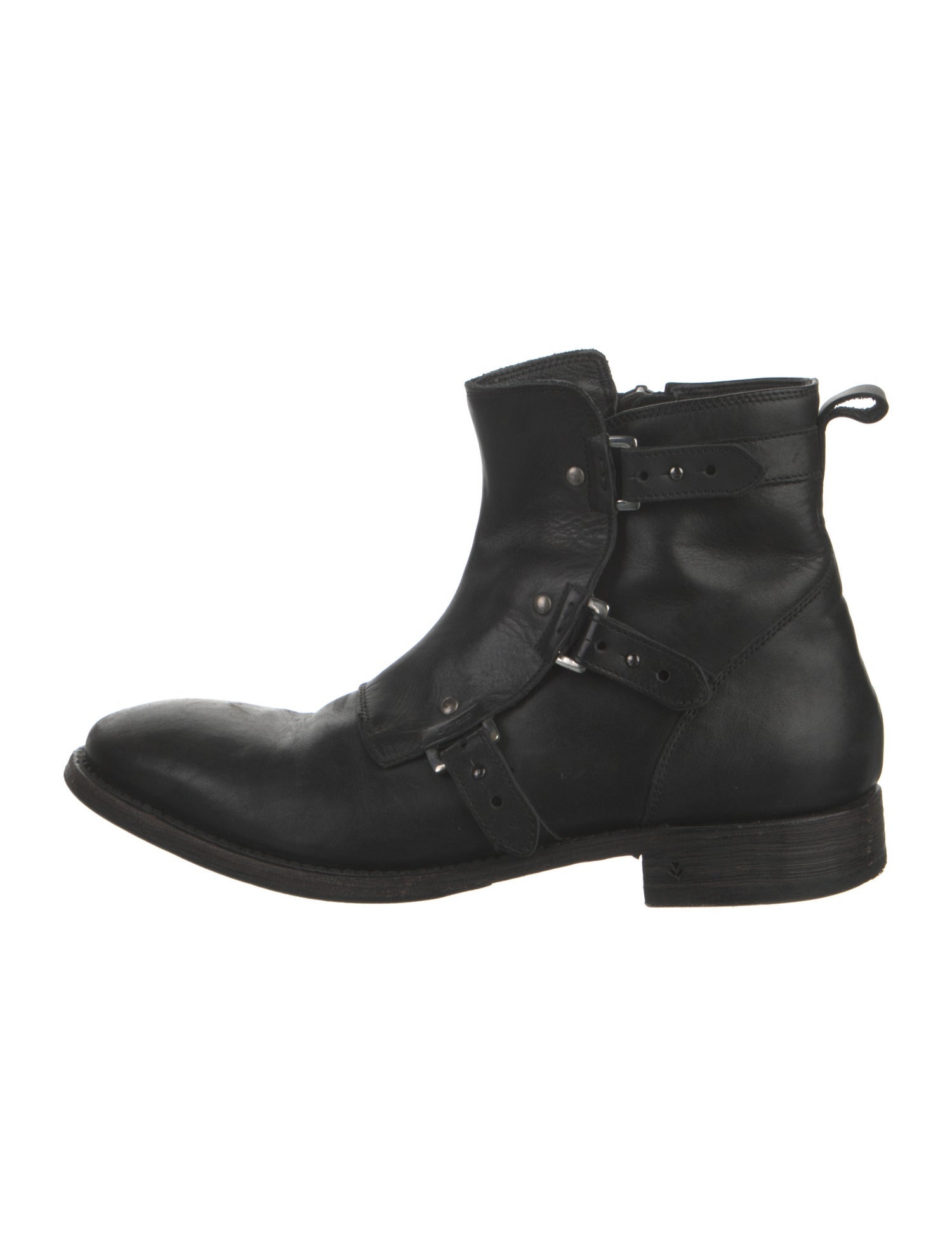 John Varvatos Leather Boots