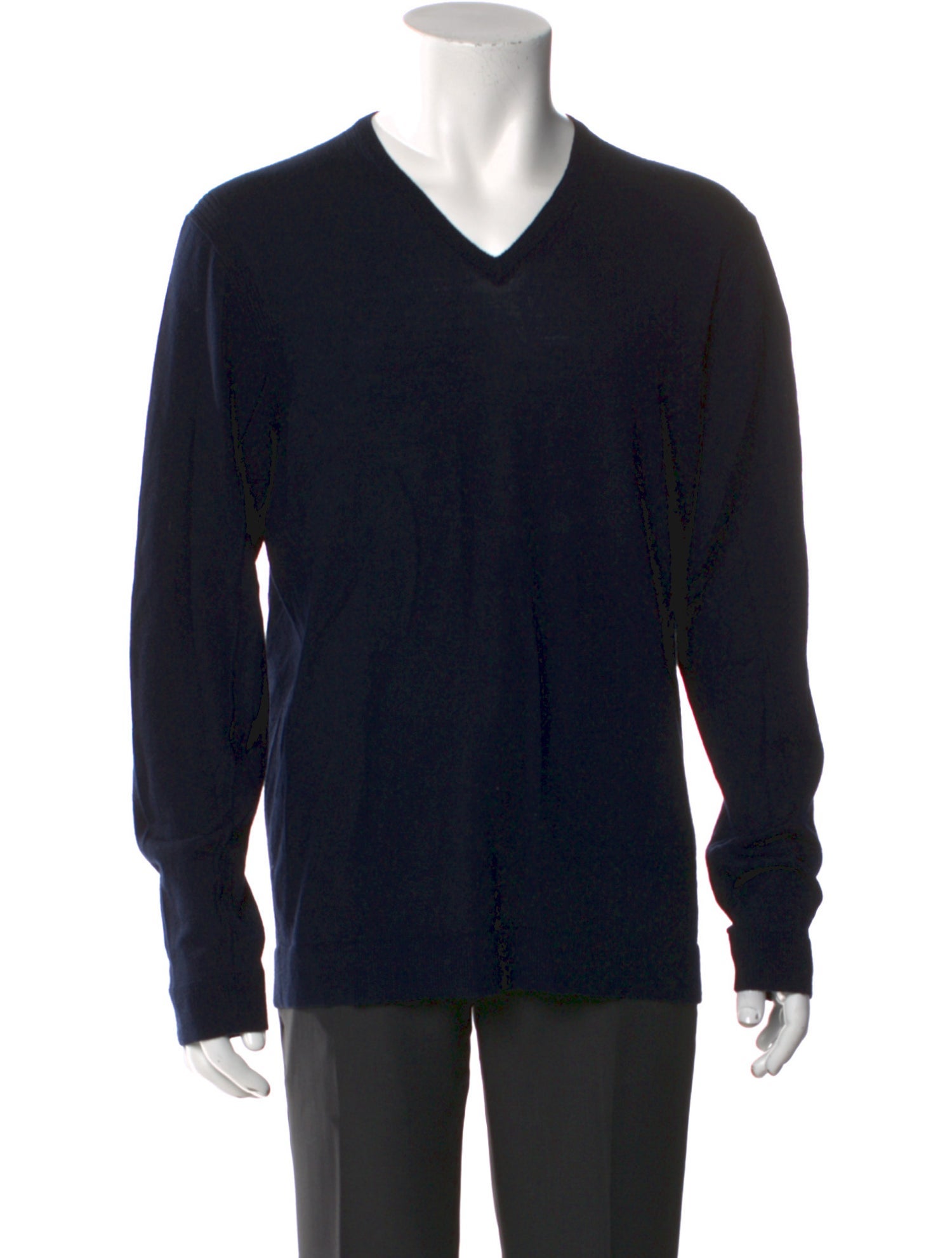 John Varvatos Wool V-Neck Pullover