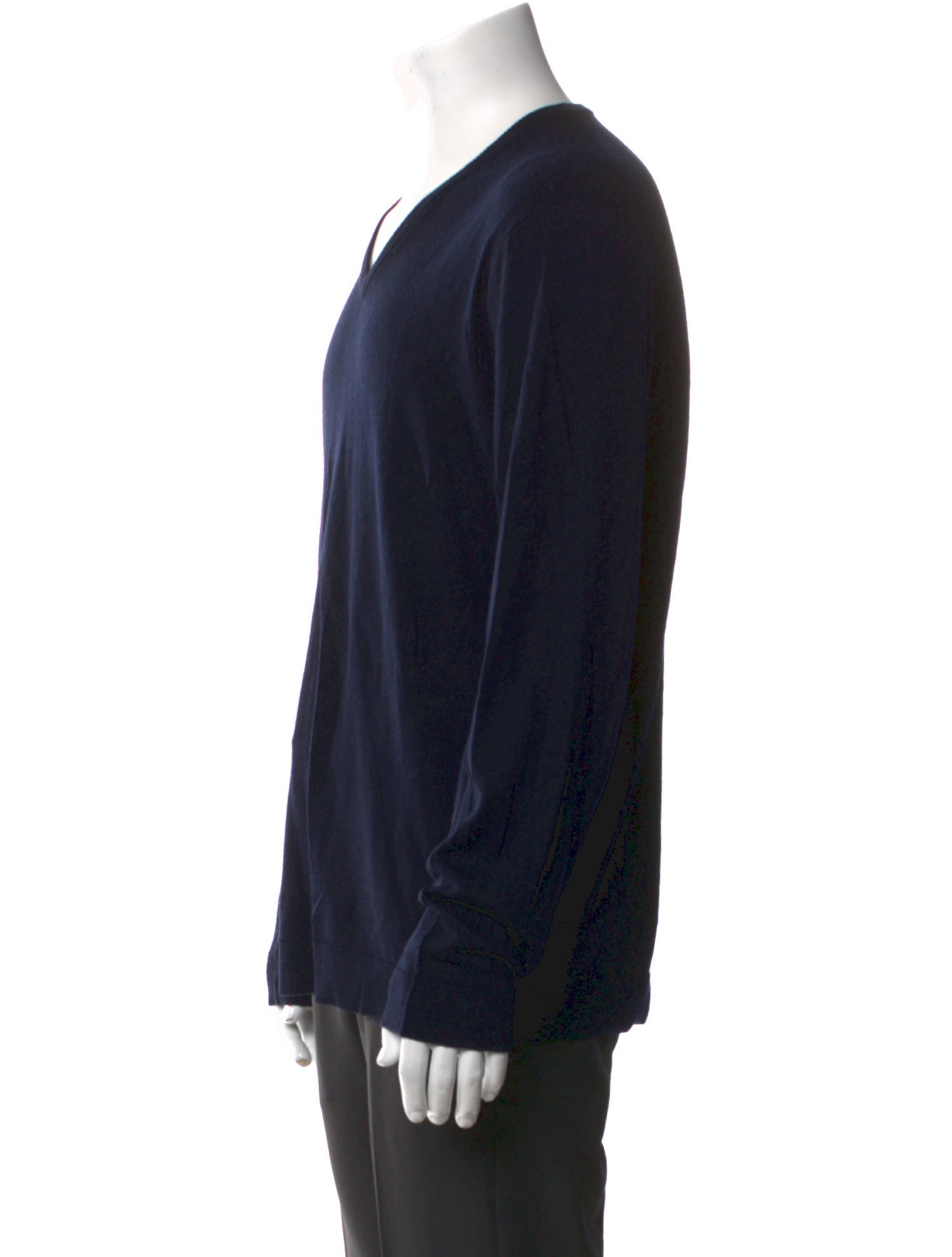 John Varvatos Wool V-Neck Pullover