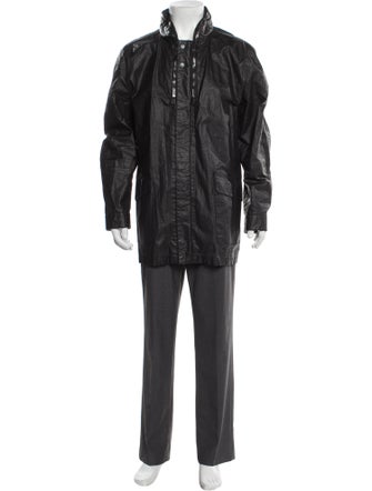 John Varvatos Linen Parka