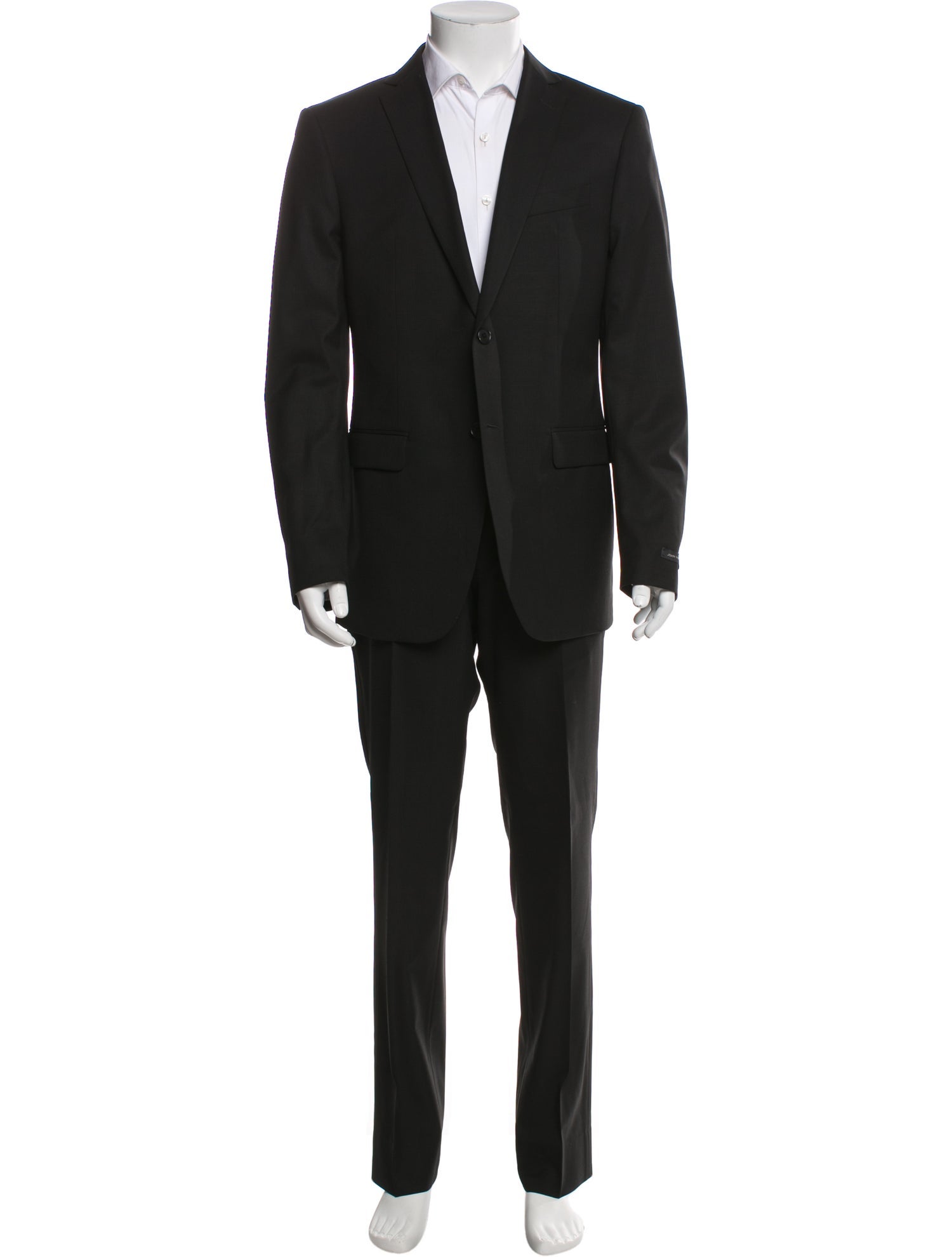 John Varvatos Wool Two-Piece Suit Vest