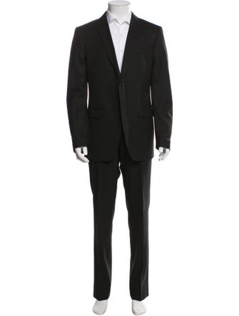 John Varvatos Wool Two-Piece Suit Vest