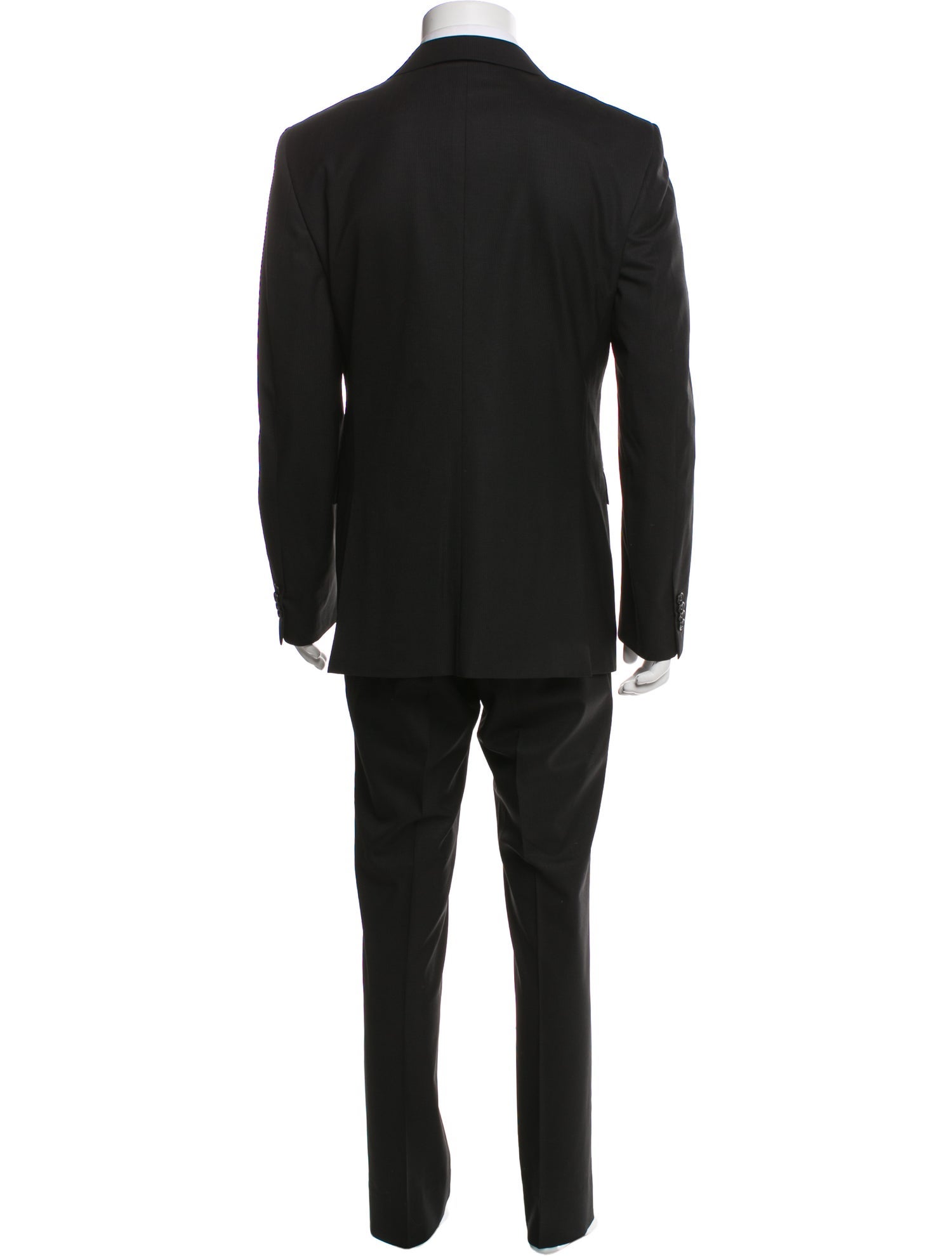 John Varvatos Wool Two-Piece Suit Vest