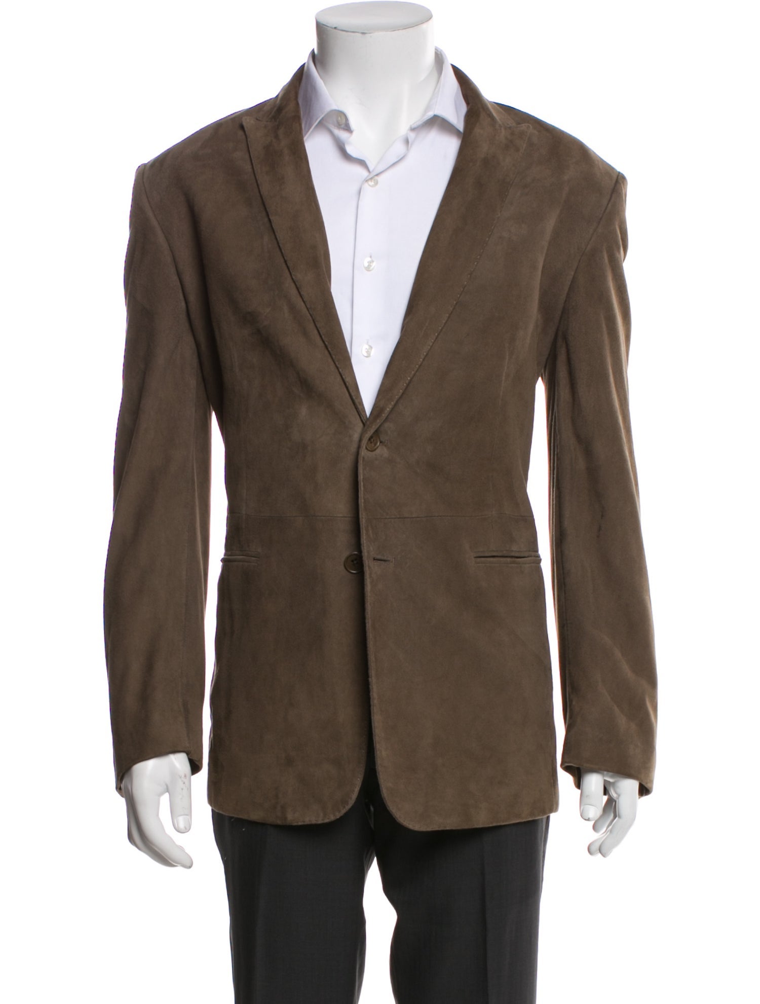 John Varvatos Suede Blazer