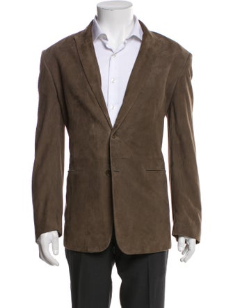 John Varvatos Suede Blazer