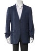 John Varvatos Wool Plaid Print Blazer w/ Tags