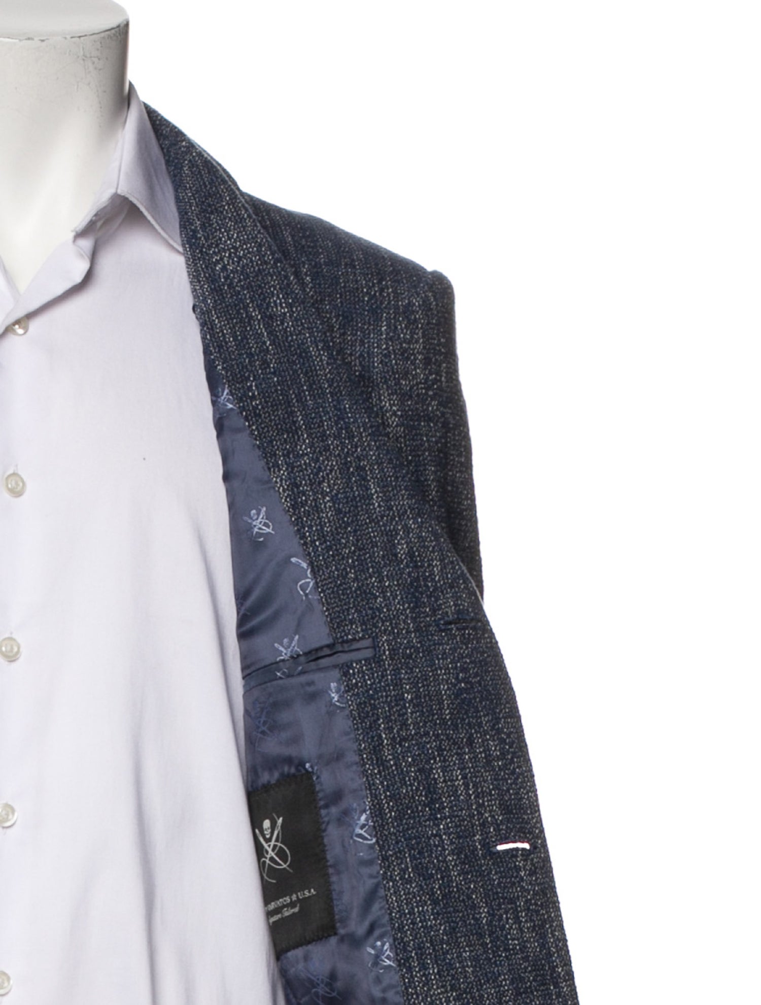 John Varvatos Printed Blazer