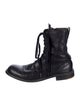 John Varvatos Leather Lace-Up Boots