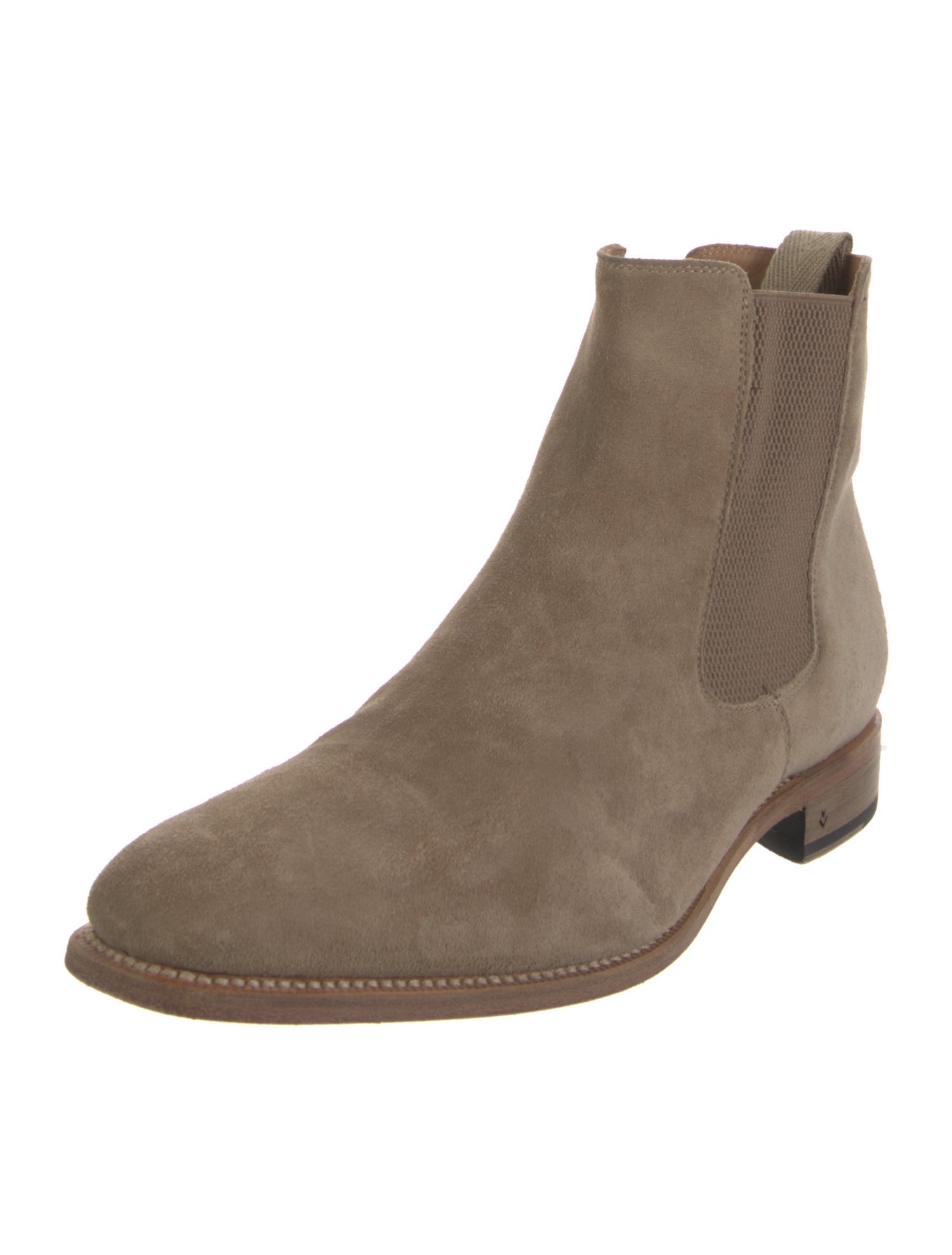 John Varvatos Suede Chelsea Boots