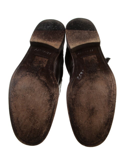 John Varvatos Leather Studded Accents Boots