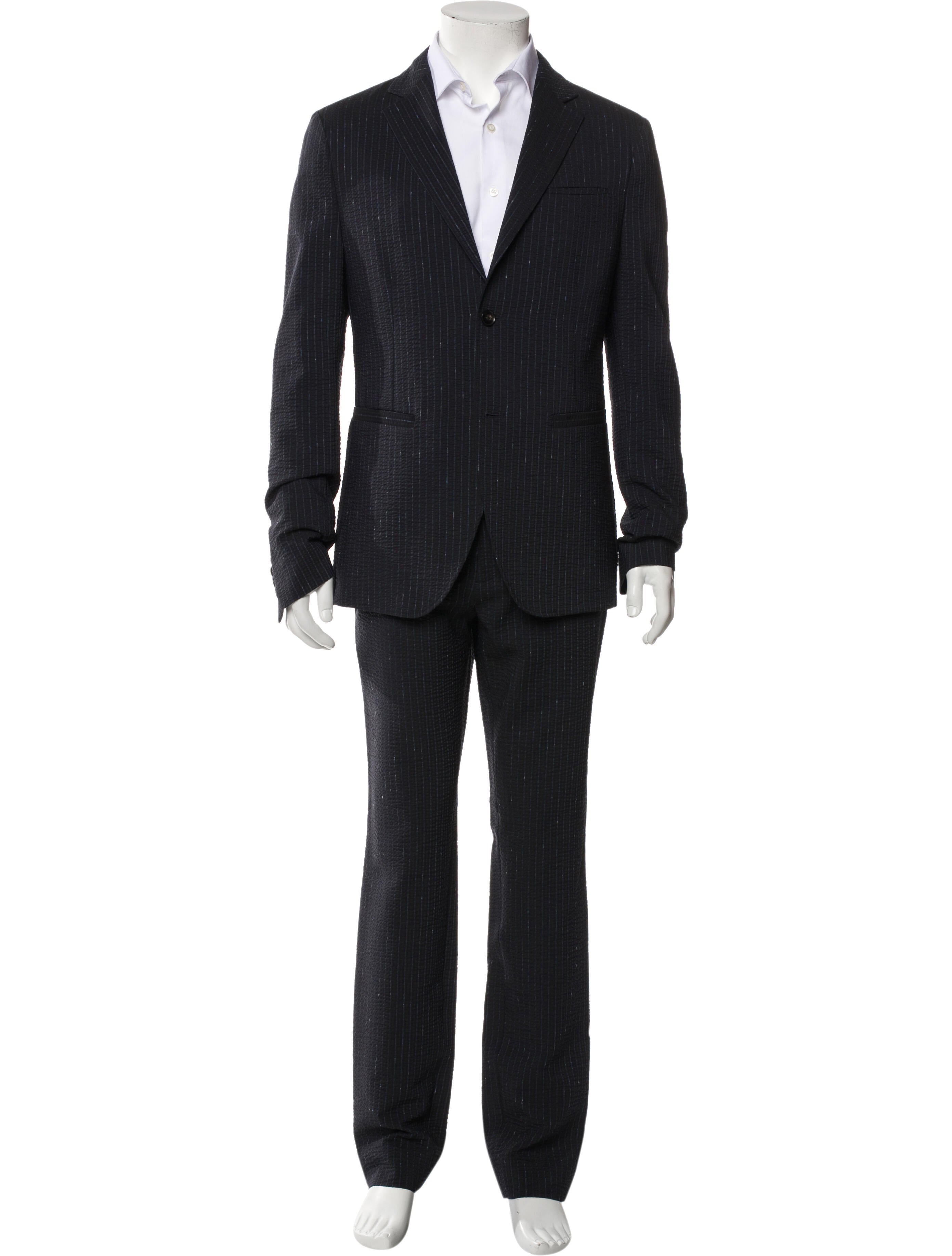 John Varvatos Striped Two-Piece Blazer w/ Tags