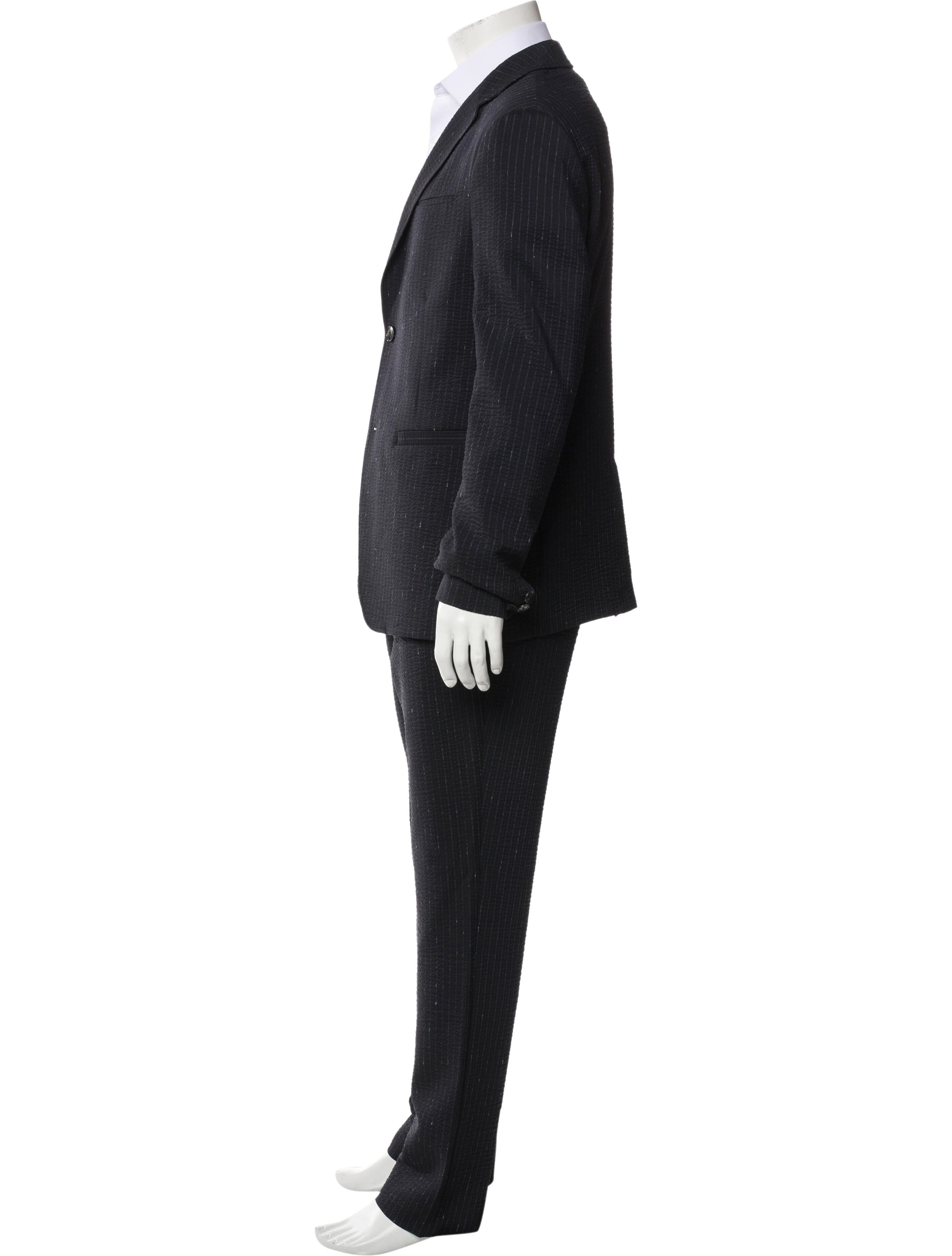 John Varvatos Striped Two-Piece Blazer w/ Tags