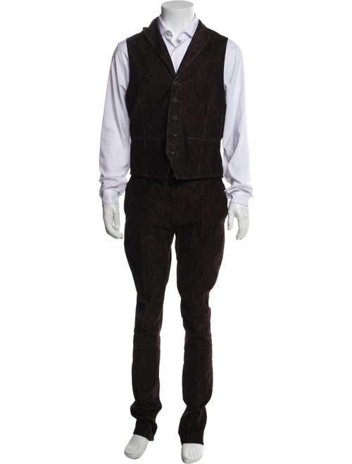 John Varvatos Three-Piece Suit