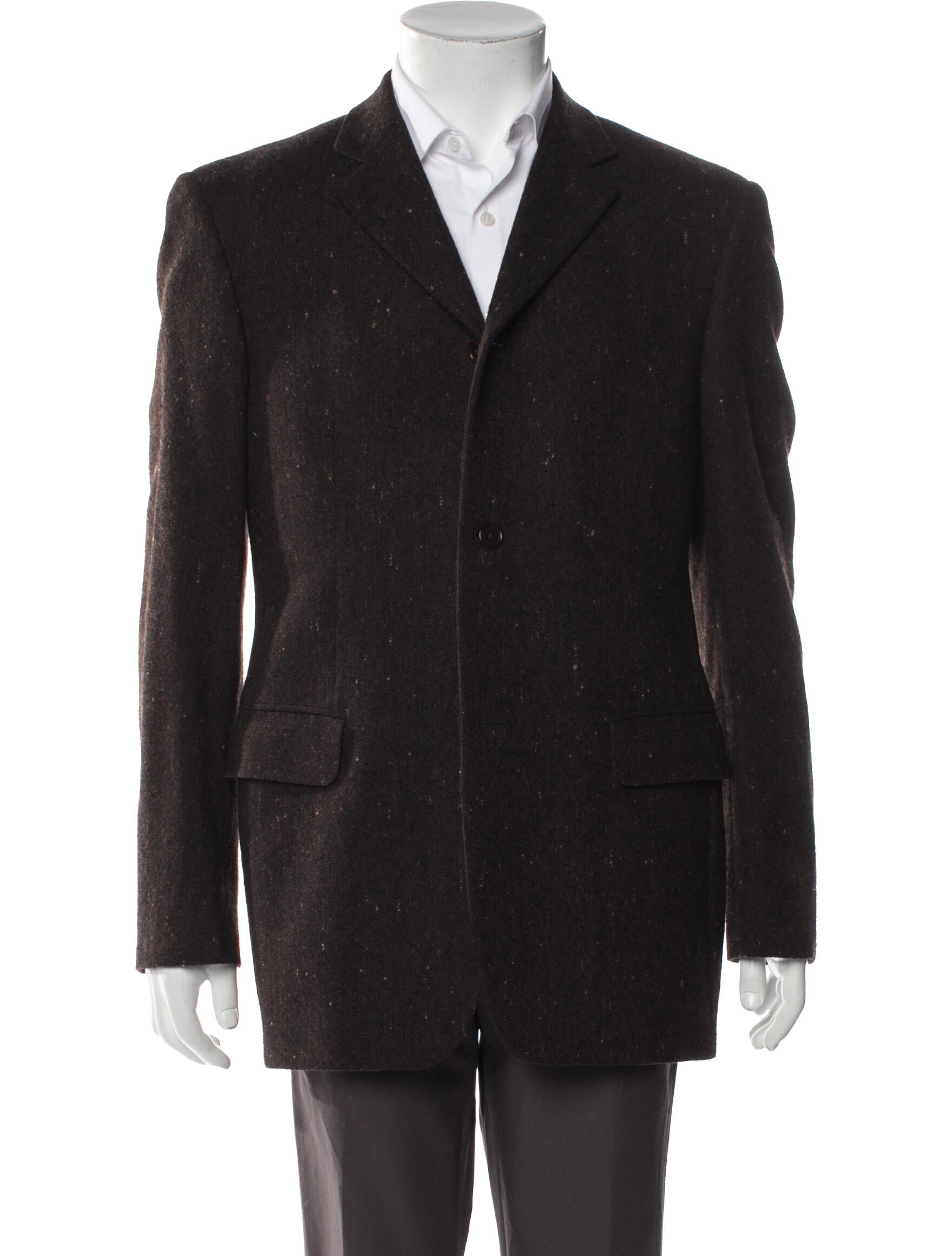 John Varvatos Wool Striped Blazer