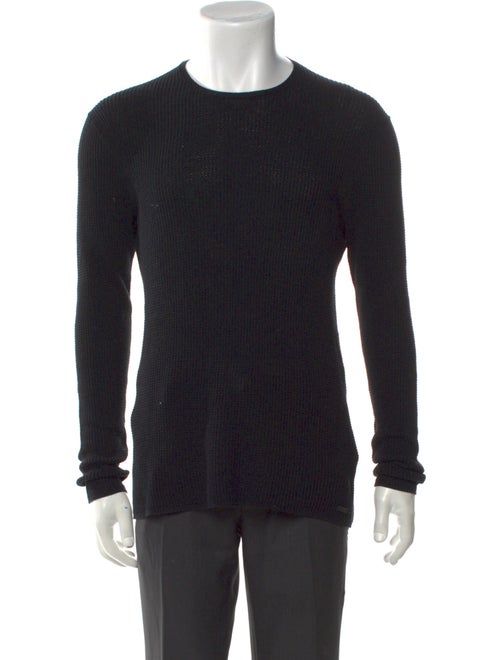 John Varvatos Crew Neck Long Sleeve Pullover